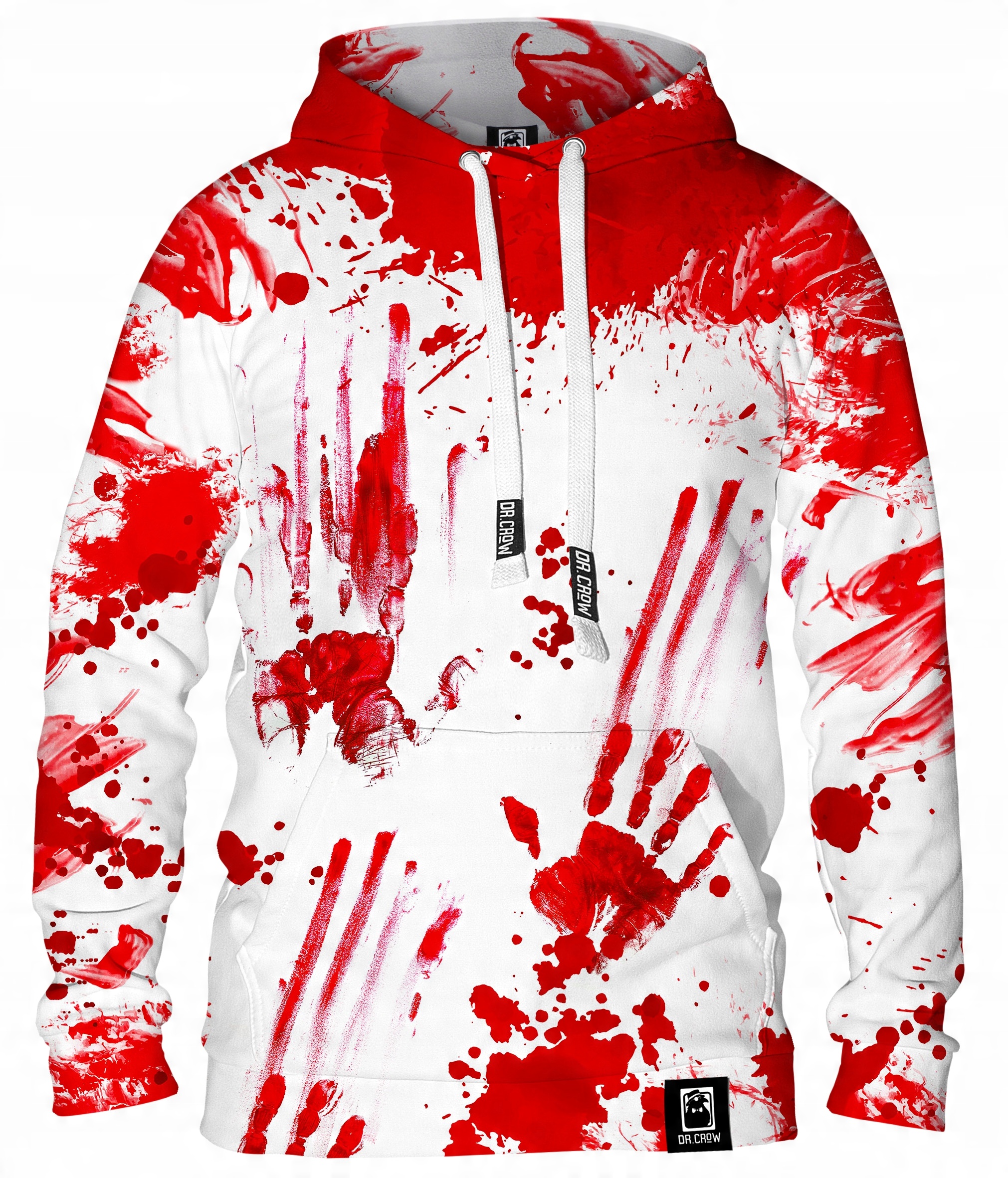 

Męska Bluza Fullprint Dr.crow Zombie White Xs