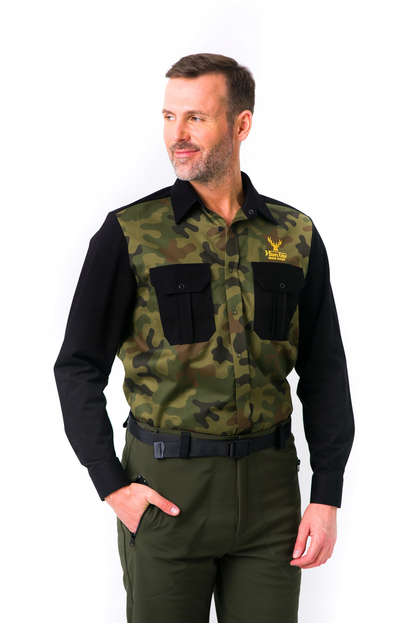 

Wind Rose Koszula Myśliwska Hunter Producent r.L