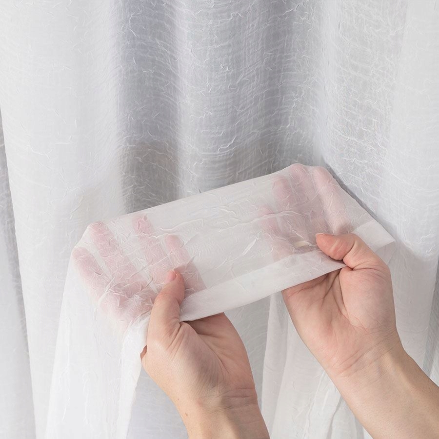 Firana bez prasowania woal kresz biała 250x600cm Blanka firany do salonu Marka inna