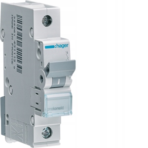 

Hager wyłącznik instalacyjny 1P B 6A MBN106E