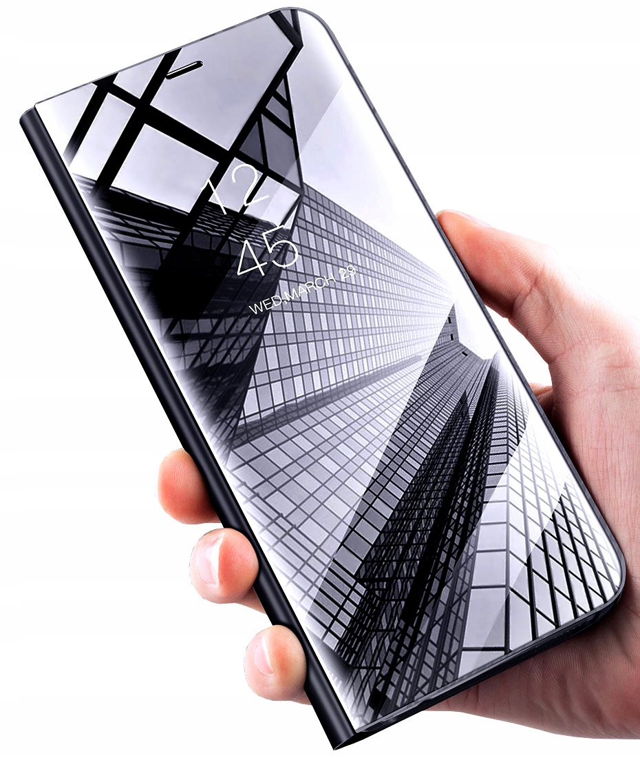 

Etui Clear View Inteligo Flip + Szkło do Oppo A93
