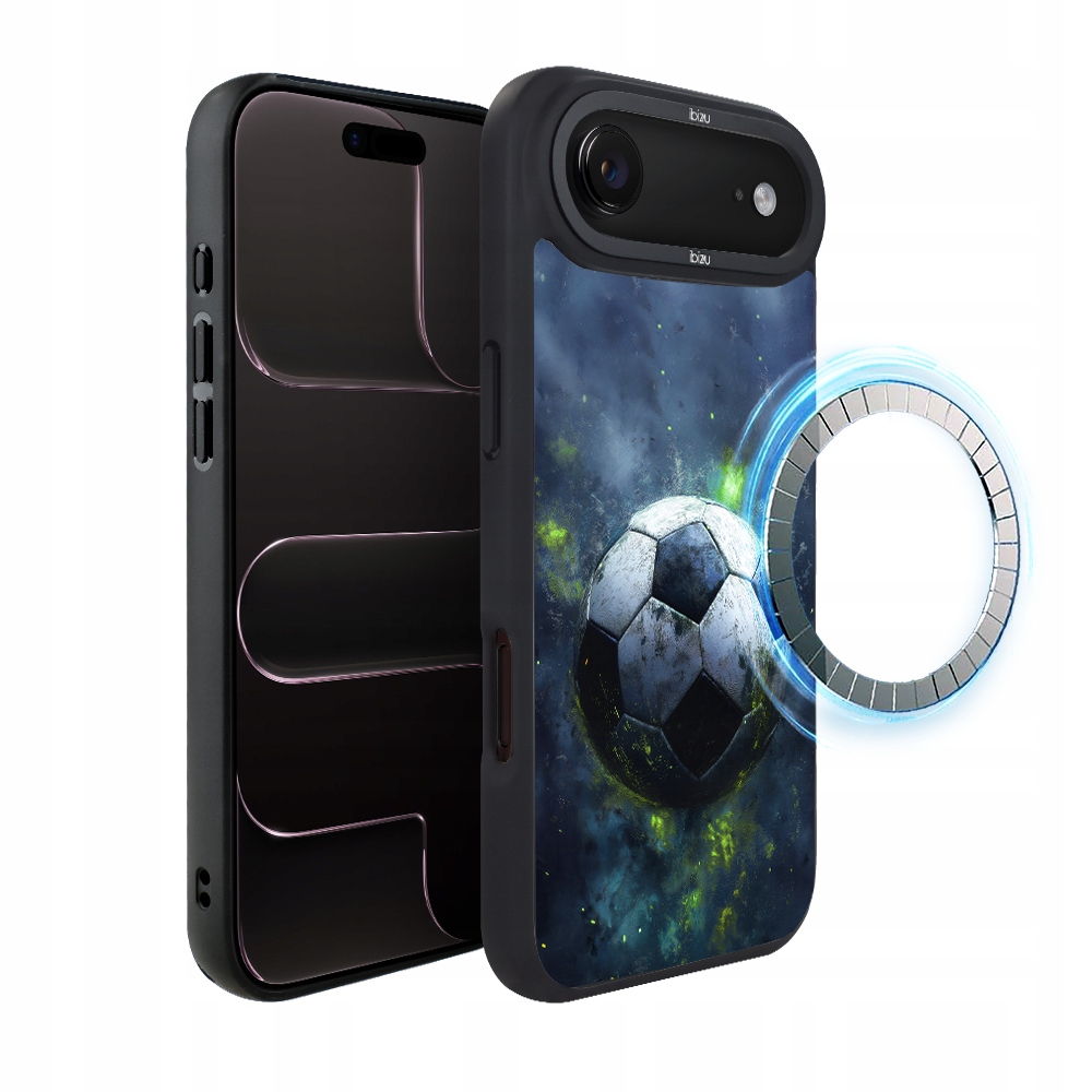 Pouzdro pro iPhone Air Ibizu DropGuard Matt s MagSafe, #Move, Fotbal