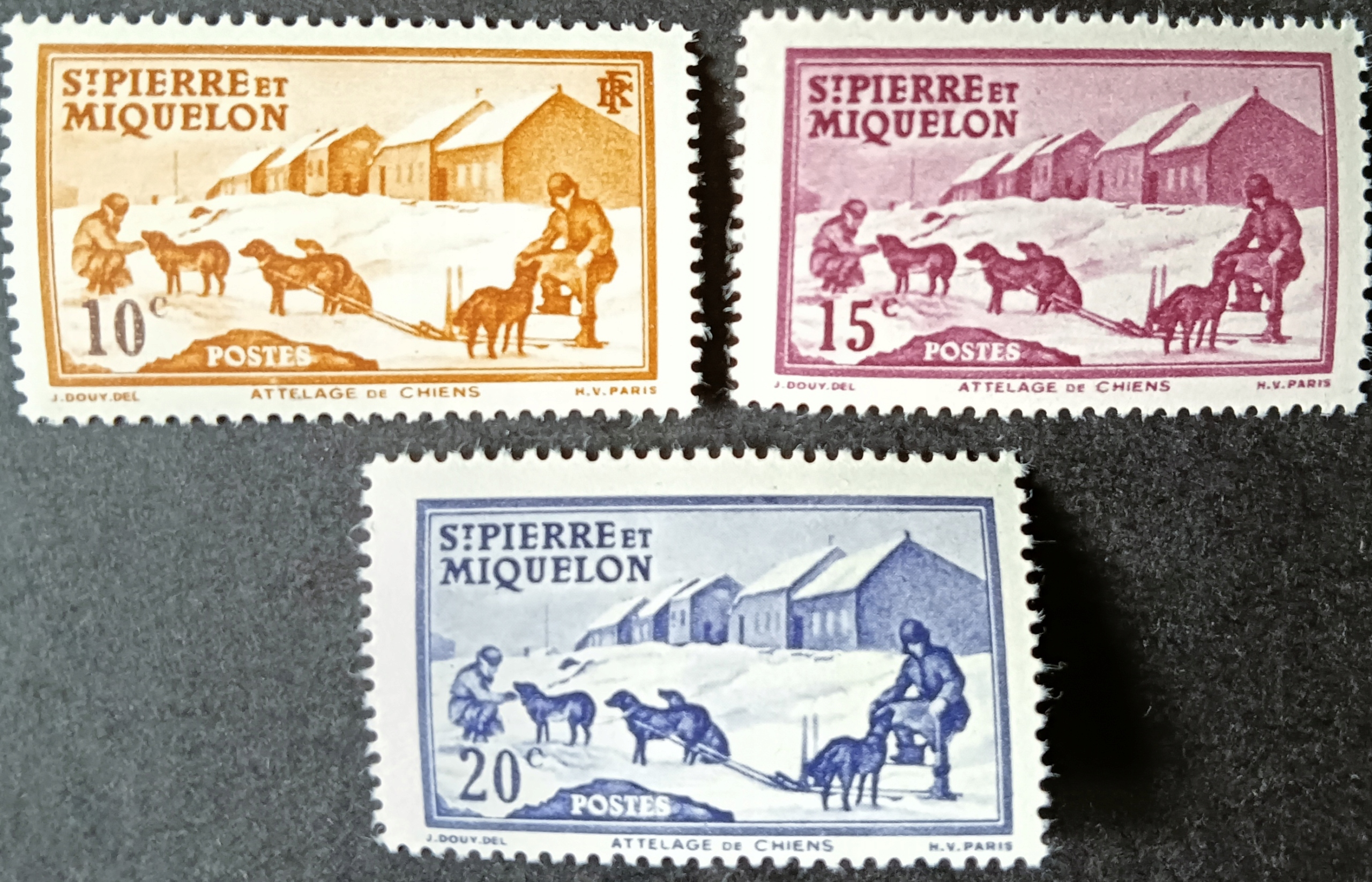 KOLONIE FRANCUSKIE - ST. PIERRE et MIQUELON ** - czysty