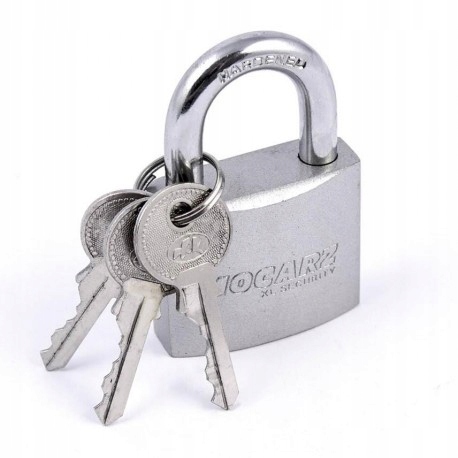 

Kłódka Hartowana Mocarz Antykorozyjna 60 mm Satyna