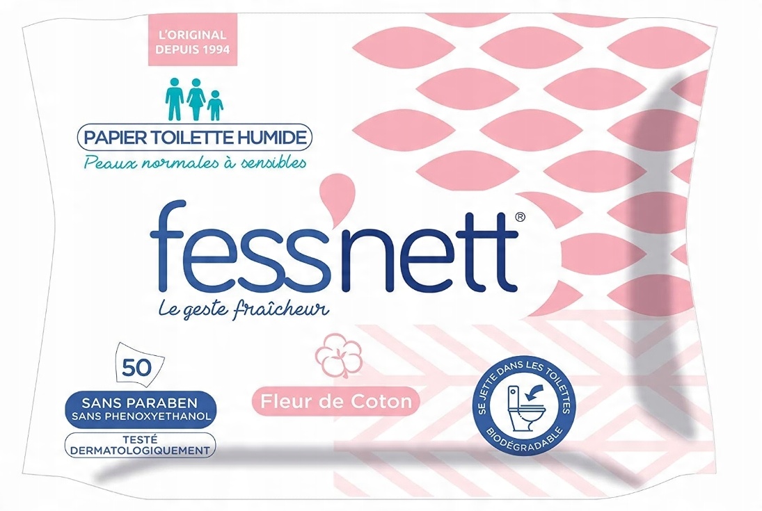 

Fessnett, Papier toaletowy, 50 sztuk