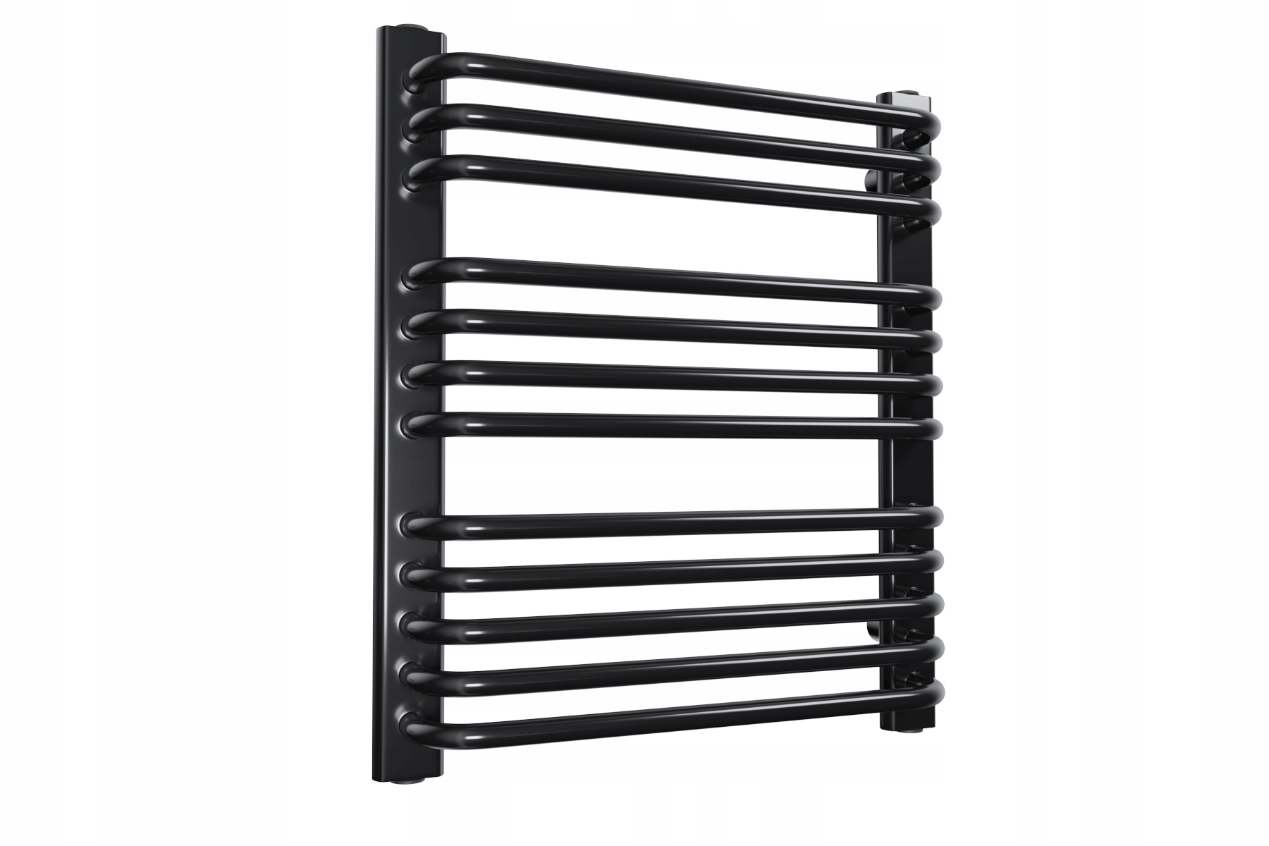 

Grzejnik Łazienkowy Stella 720x450 Czarny Połysk