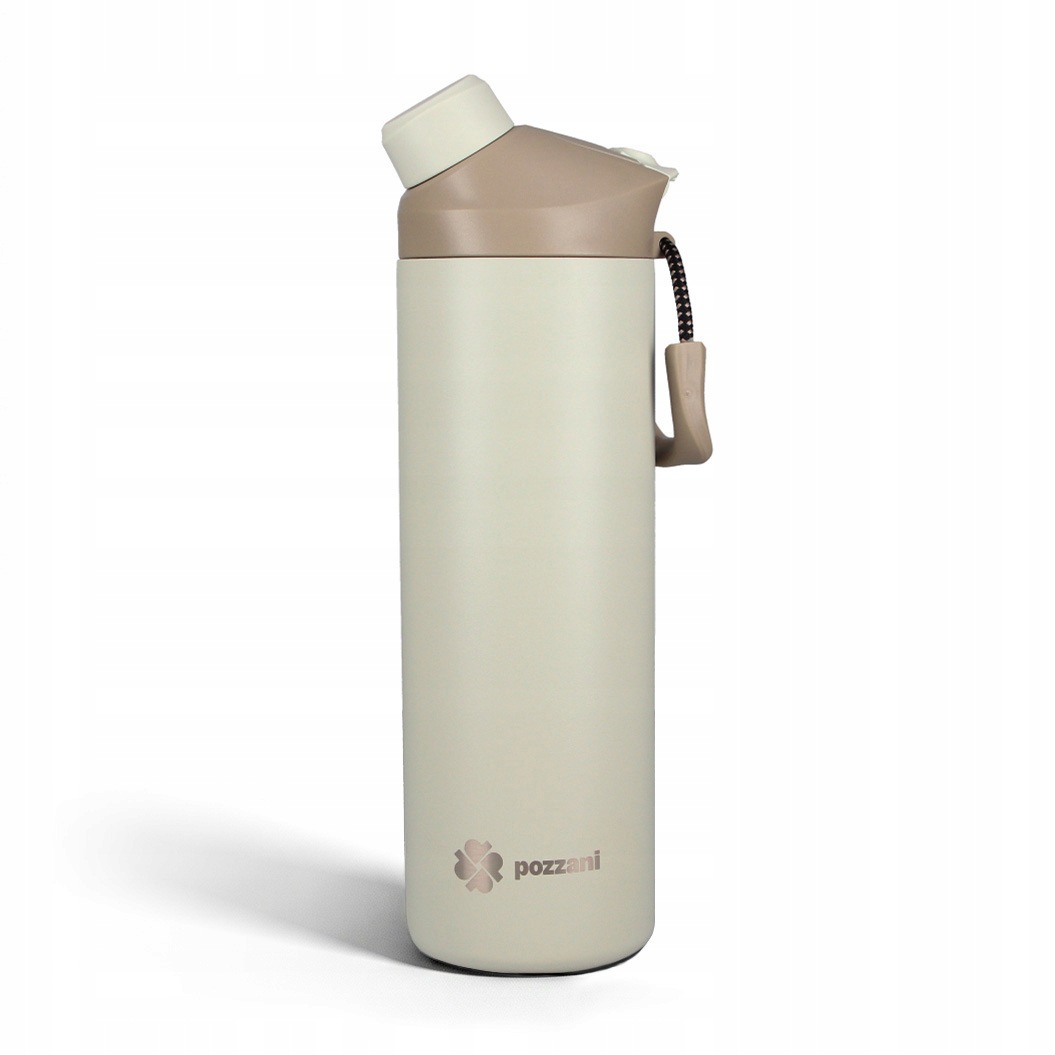 Butelka termiczna na wodę Pozzani Kenai 710ml szczelna słomka ustnik Coffee