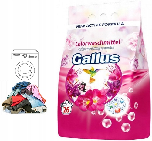 

Gallus Proszek do prania 1,7kg 26prań Color