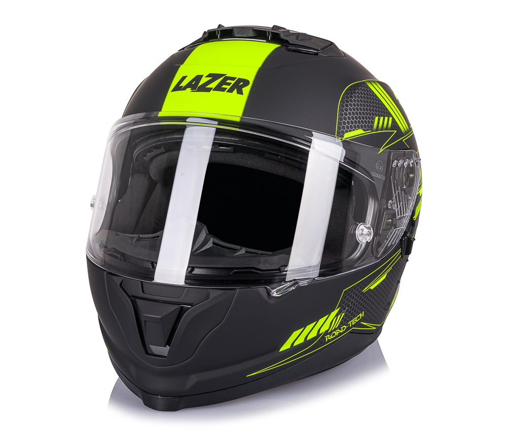 KASK MOTOCYKLOWY LAZER RAFALE EVO ROADTECH YELL S Obwód głowy 55-56 cm