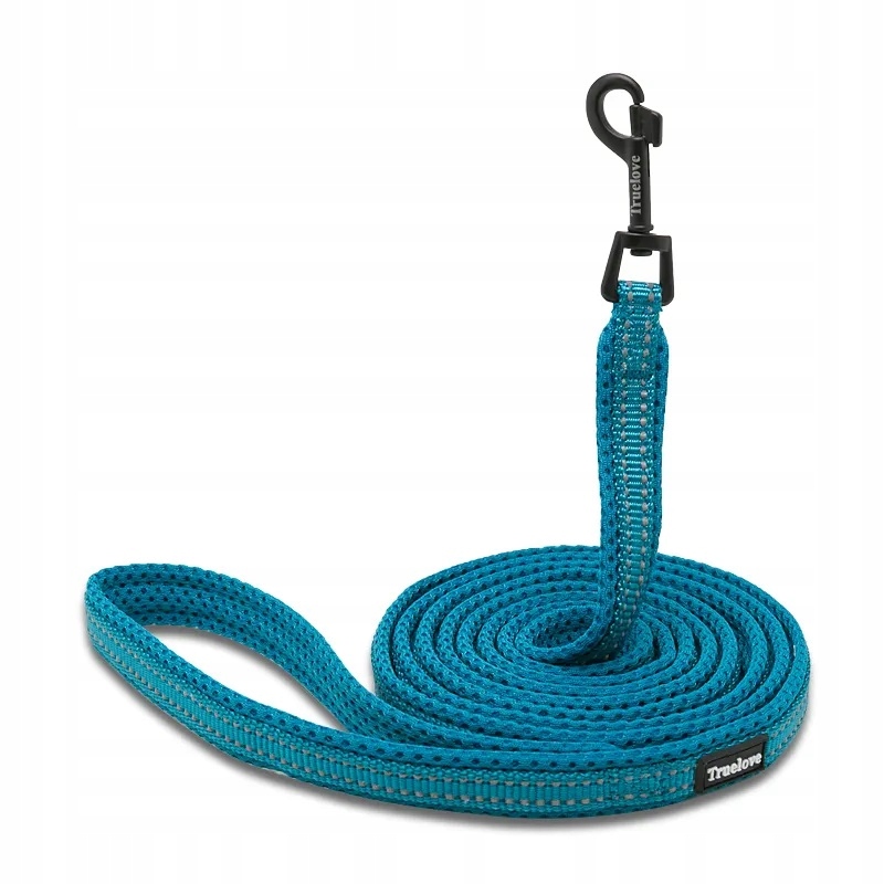 

Odblaskowa Smycz dla małego psa niebieska 200 cm M