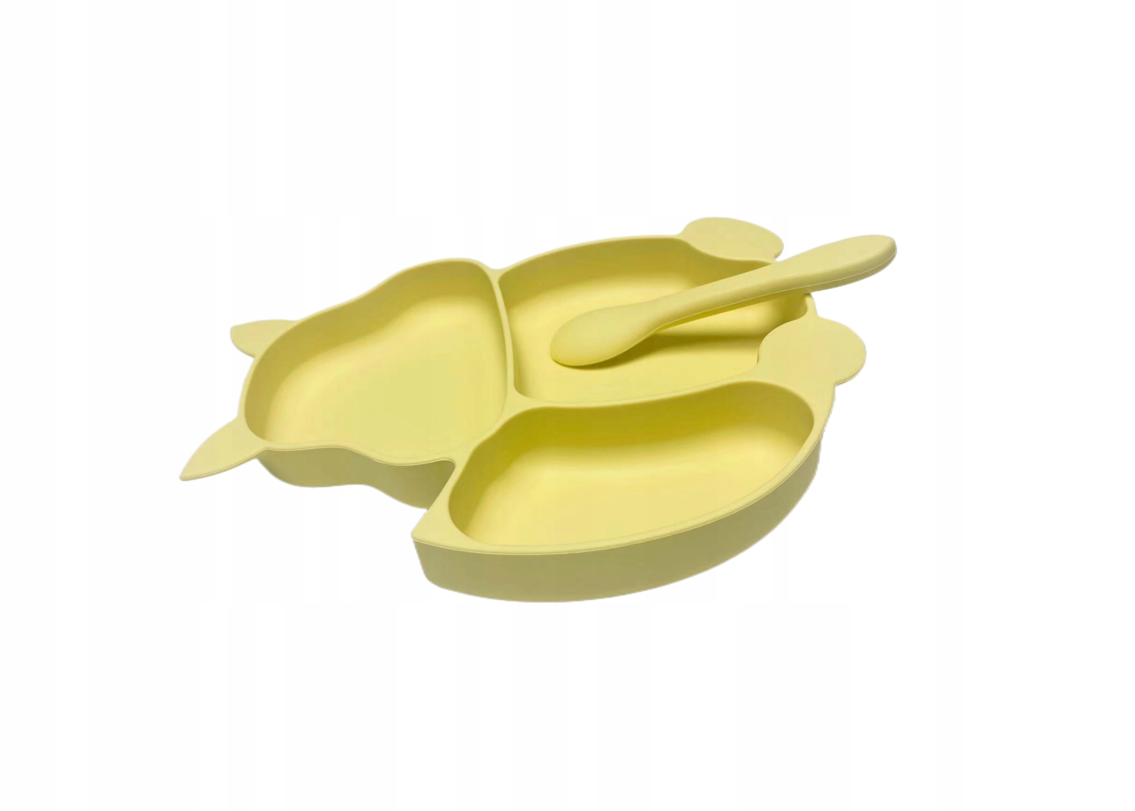 SILIKONOWY TALERZ Z PRZYSSAWKĄ + SZTUĆCE LISEK EAN (GTIN) 5904323498672