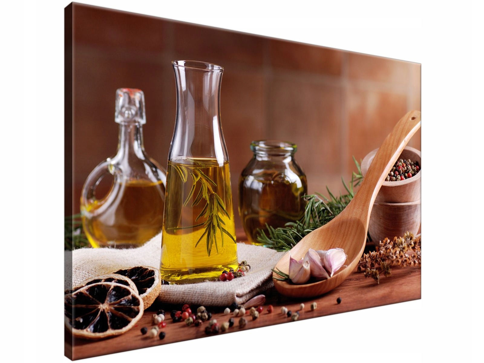 

Obraz drukowany Aromatyczna oliwa z oliwek 90x60 z