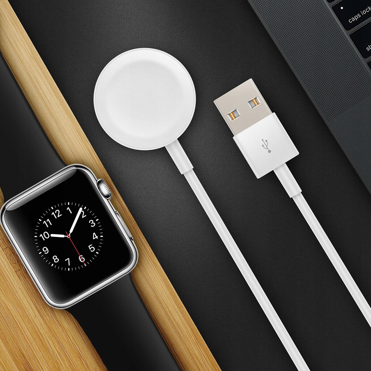 ŁADOWARKA INDUKCYJNA DO IPHONE APPLE WATCH KABEL Producent JG Smart