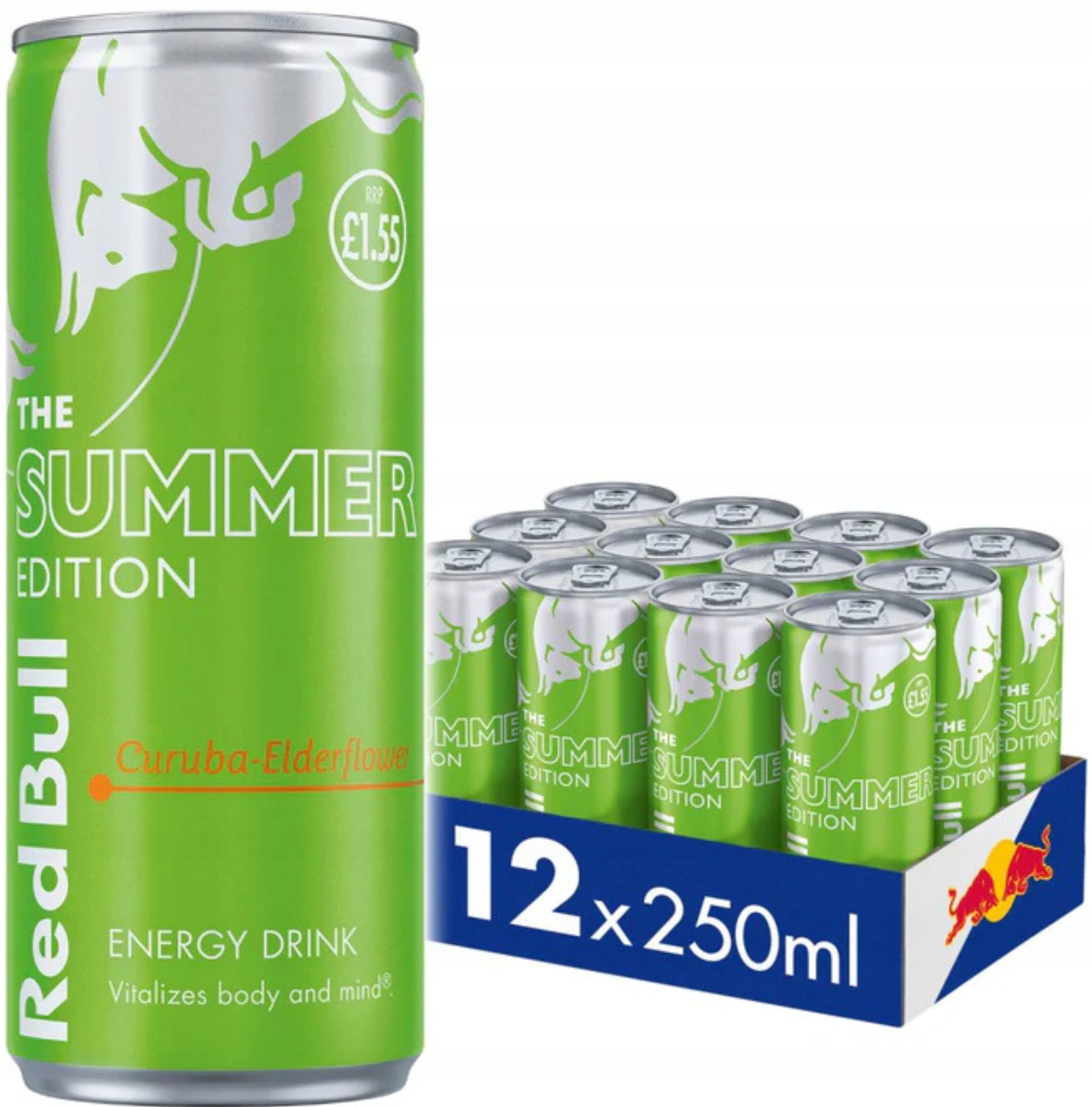 Levně Red Bull The Green Edition Curuba-Elderflower 12×250ml