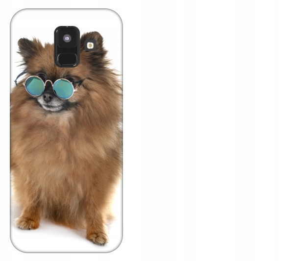 

Etui pokrowiec Samsung Galaxy A6 2018 Pies pomeran