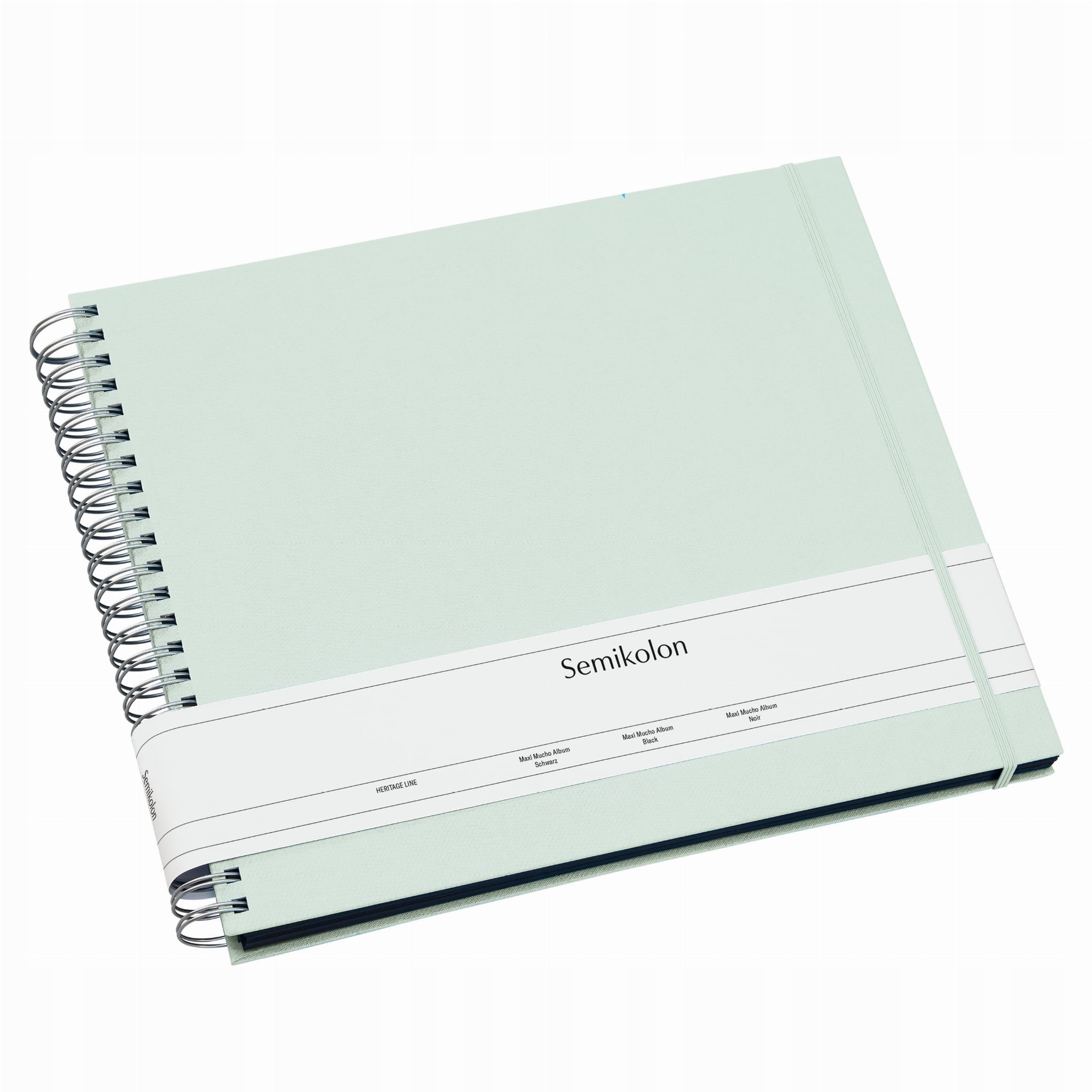 Album Semikolon Maxi Mucho černé listy, moss