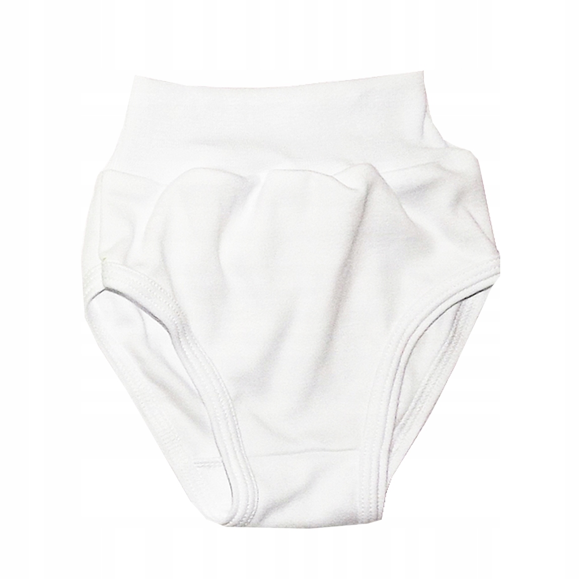 

Majteczki niemowlęce r.86/92 figi slipy Białe