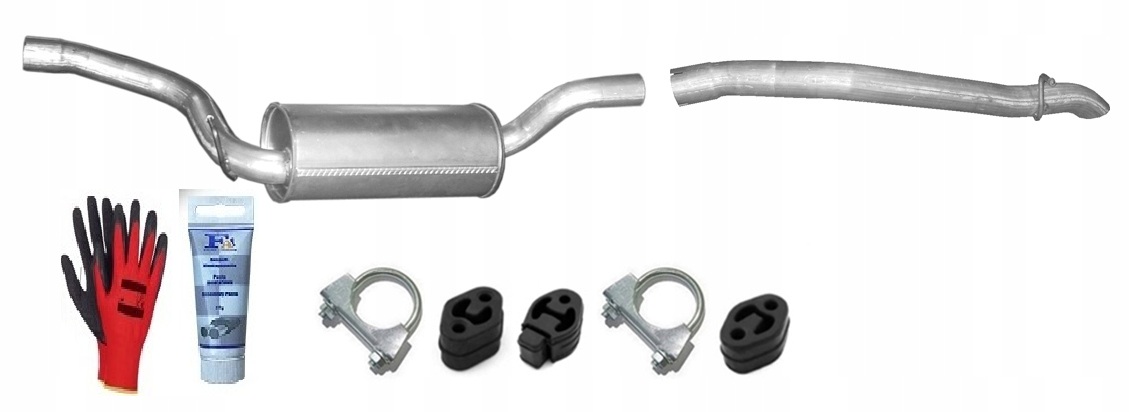 Volvo S40 2.0 TDi 96-100 kW (od 2003) Tlumič Trubka bonus