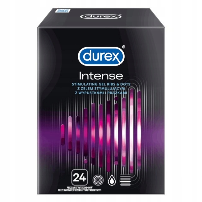 

Prezerwatywy Durex Intense orgazm dla kobiet 24szt