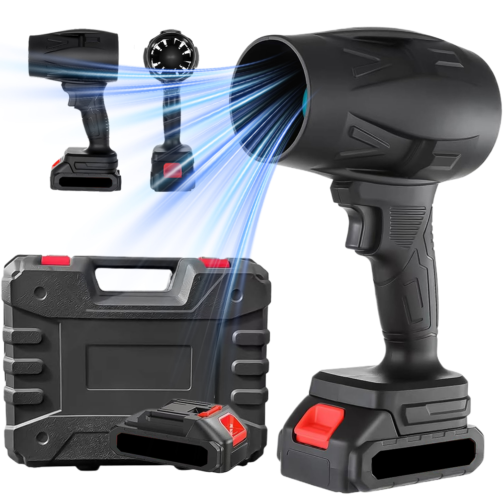 Výkonný Foukač Foukač Turbo Jet 2x21V Pro Domácnost, Auto A Klávesnice