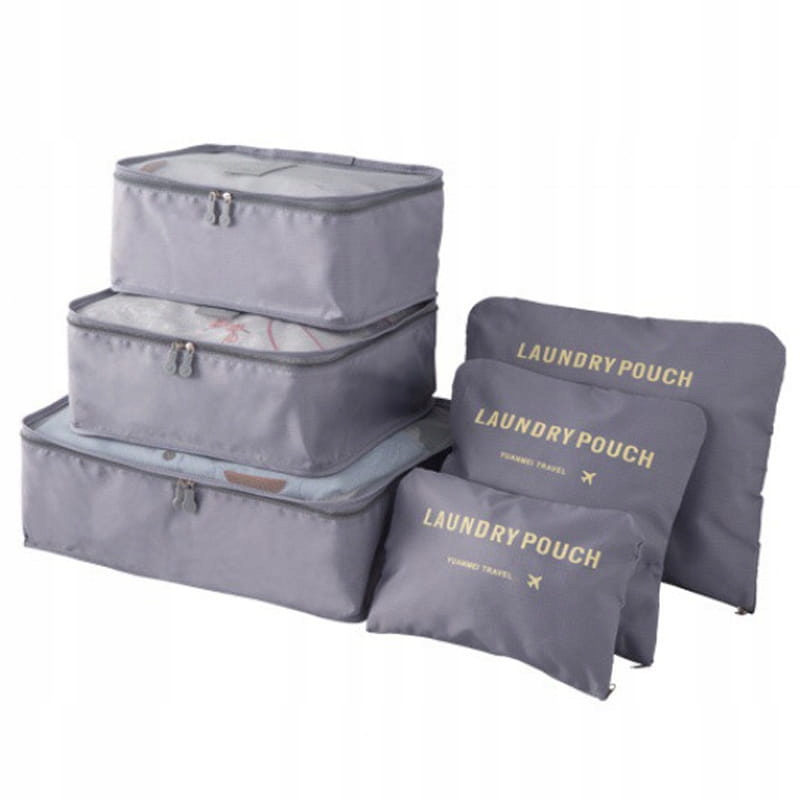 

Organizer Podróżny Do Walizki komplet 6 sztuk