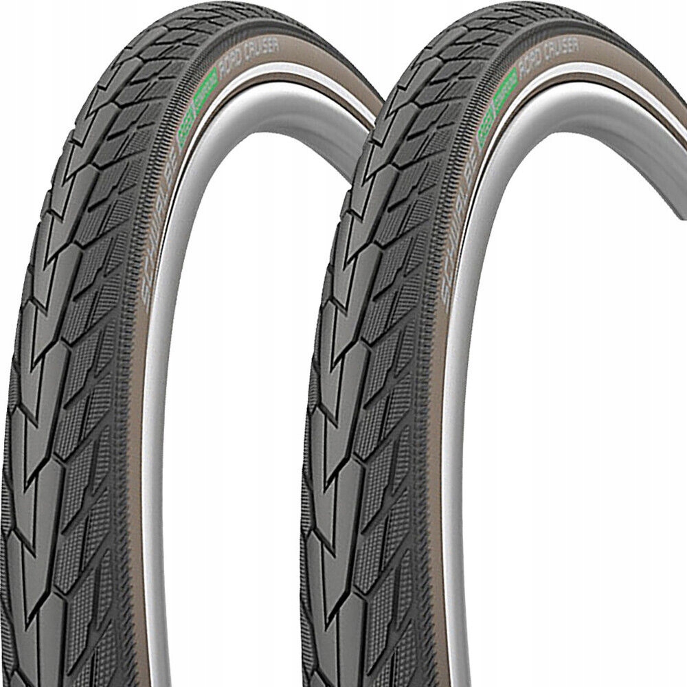 2x Pneumatika Schwalbe Road Cruiser 28x1.60 700-40C 42-622 K-Guard3 reflexní pásek