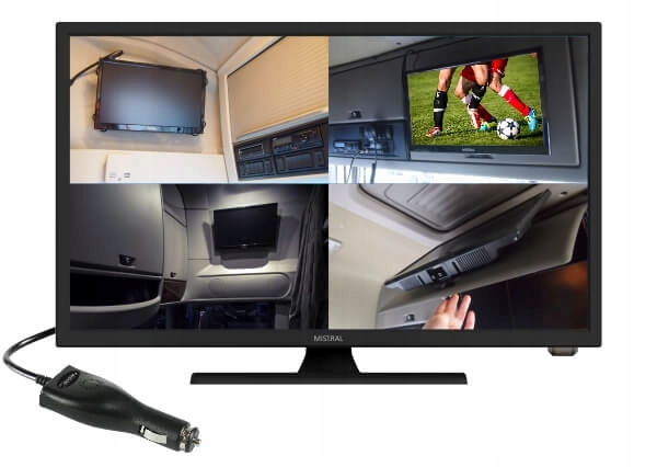 

Mistral MI-TV2380HDS Tv 24'' 12V 24V Dvb-t Smart
