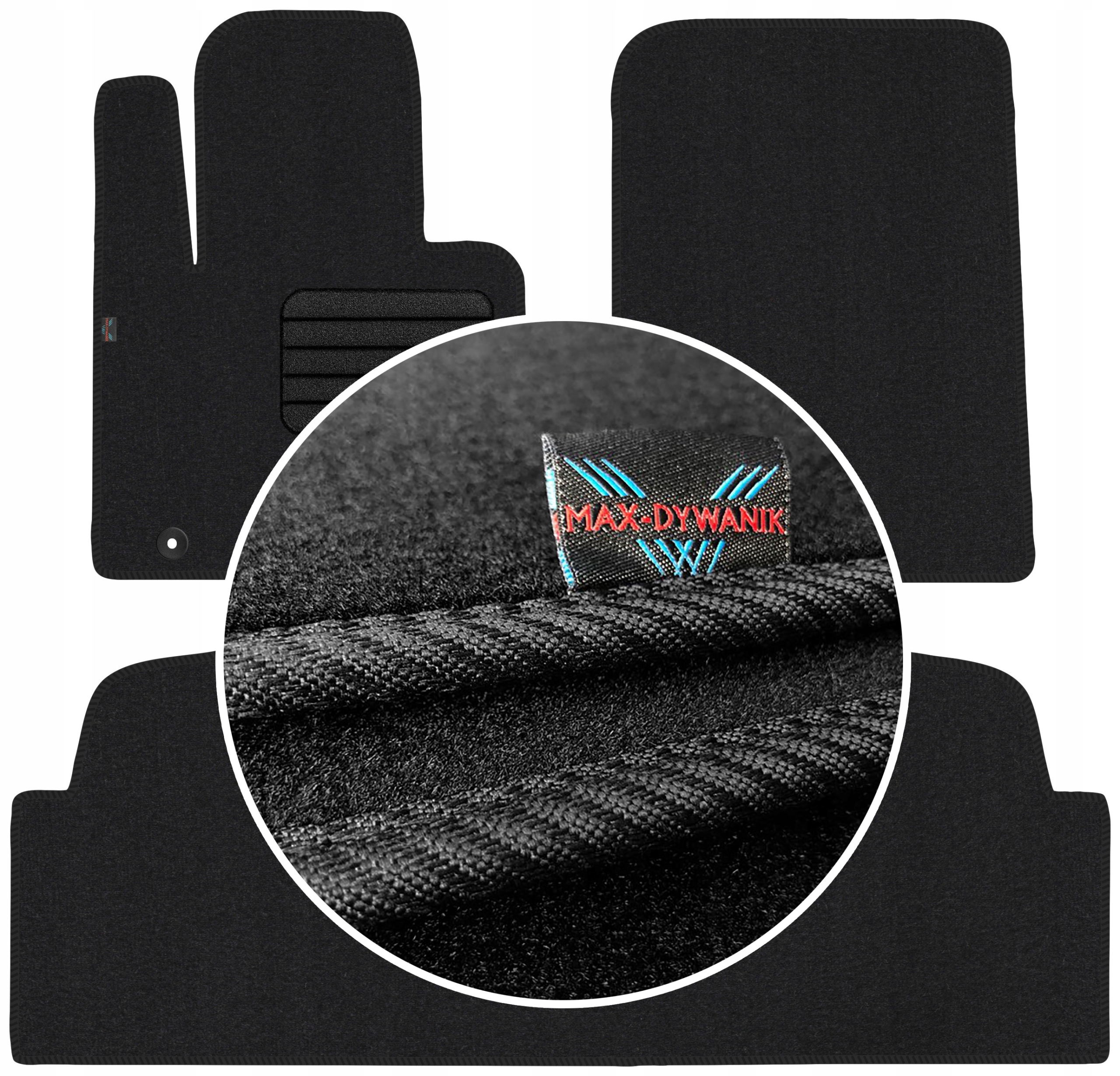 Kia Sorento III 2015-2020 Koberce do auta