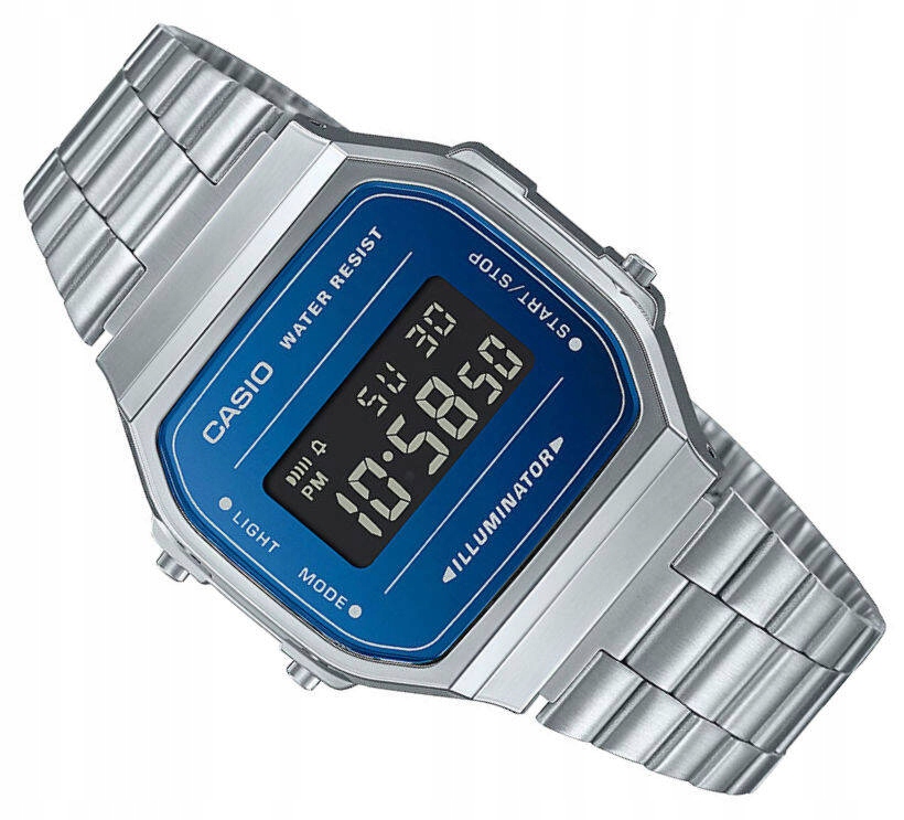Klasické Hodinky Casio Retro A168WEM -2BEF Vintage Unisex Náramek