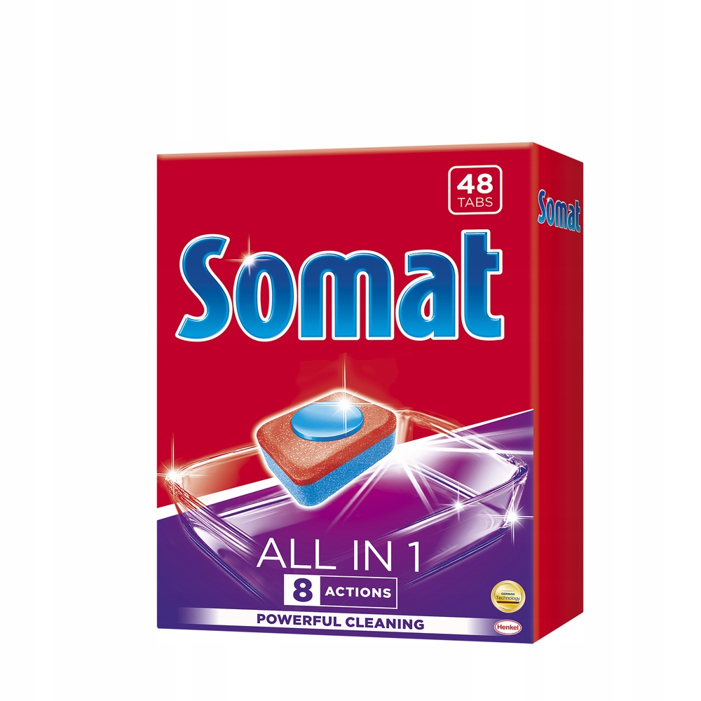 Somat all in 1 посудомоечная машина таблетки 48 шт в   из .