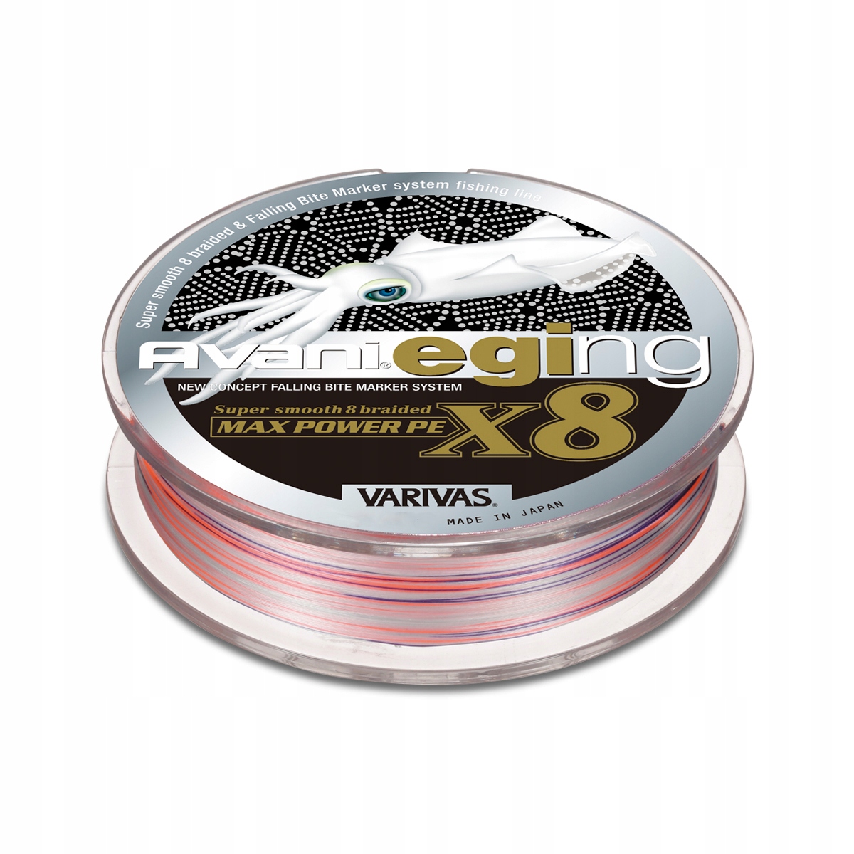 Šňůra Varivas Avani Eging Max Power Pe X8 #0.6/14.5lb/6.6kg (150 m)