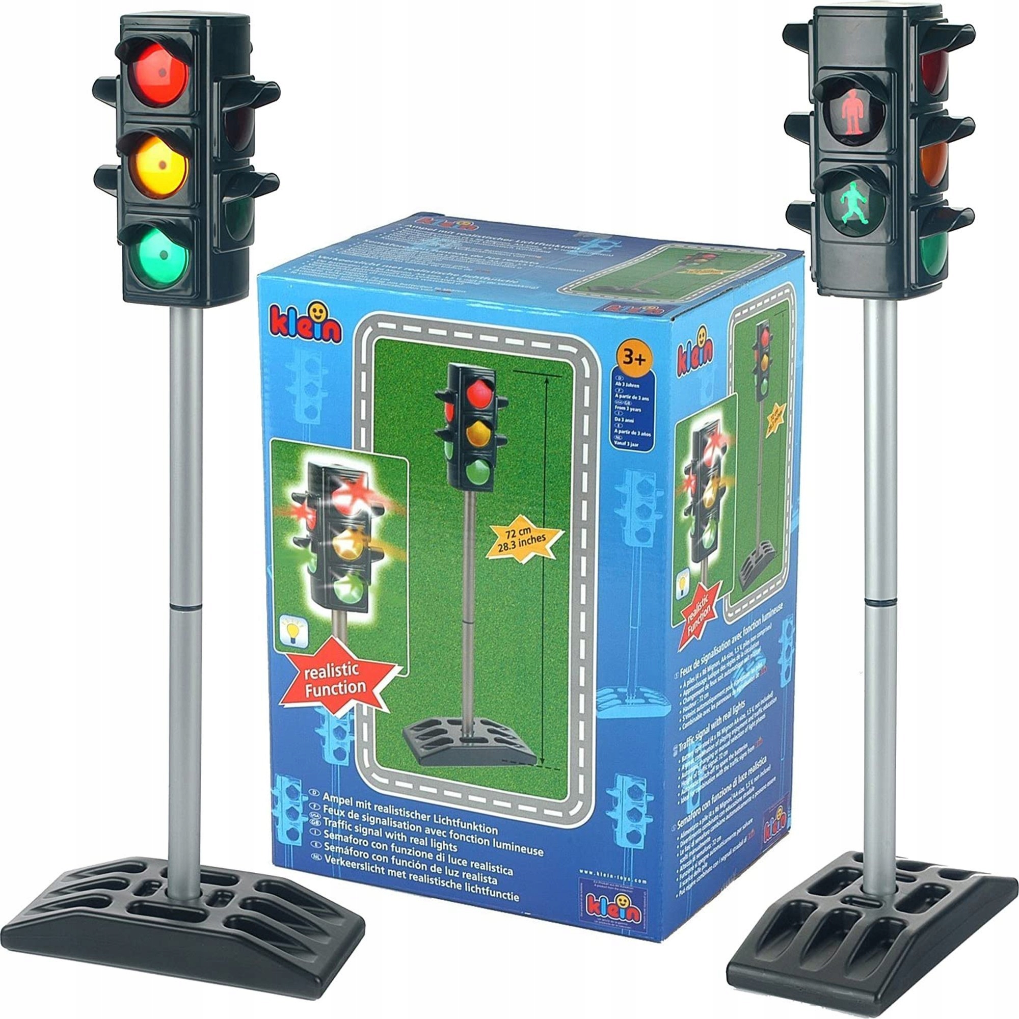 DUŻY SYGNALIZATOR ŚWIETLNY SYGNALIZACJA 72 CM