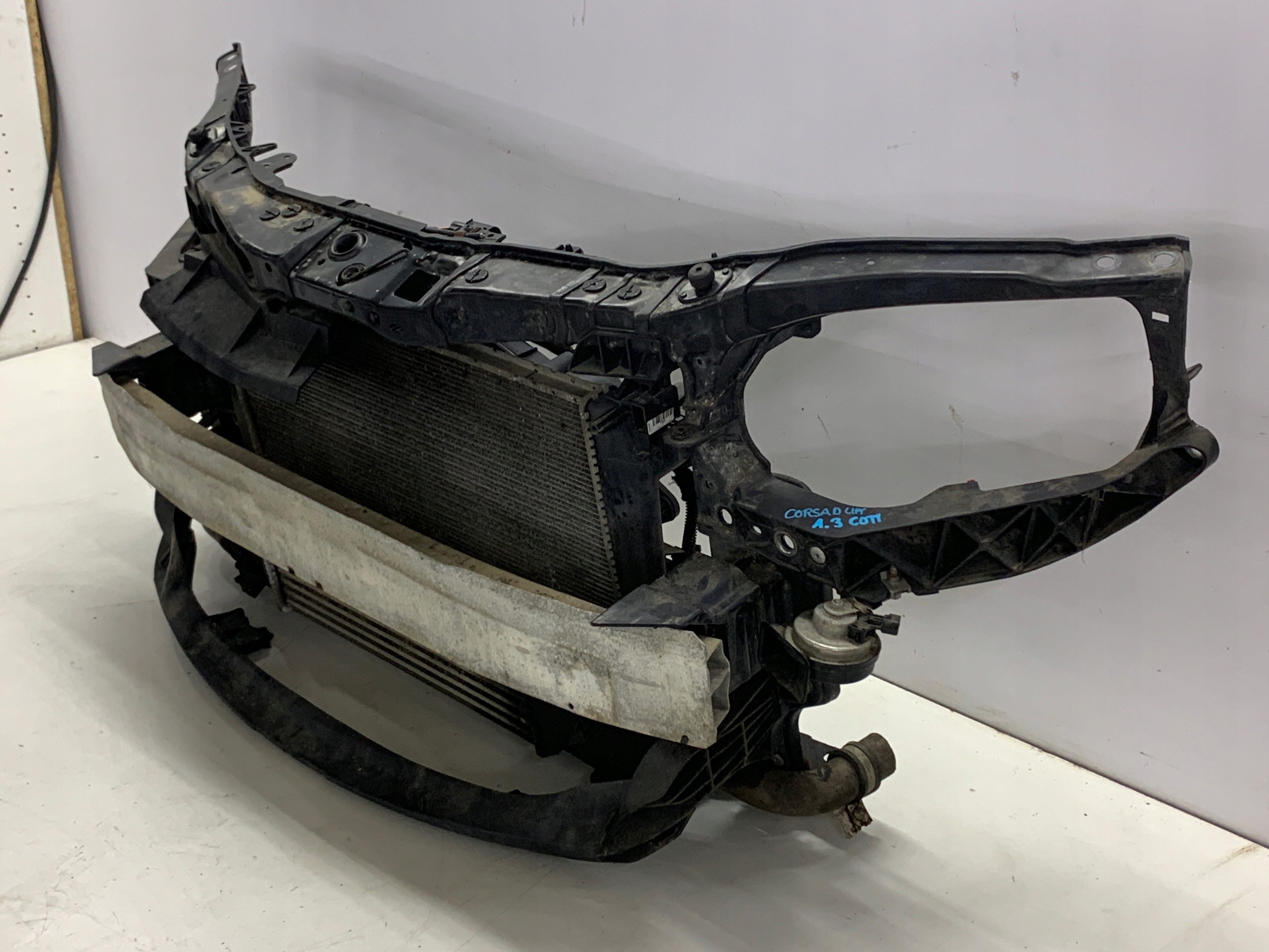 support panel for radiators front radiator pillar OPEL CORSA D LIFT (11-14) 1.3 CDTI
