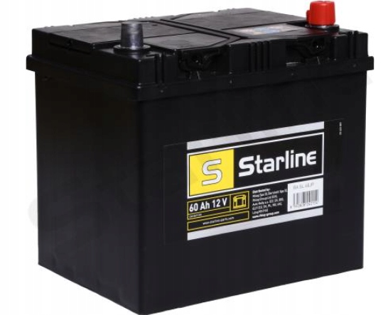Akumulátor 12V 60Ah Jap P+ Starline