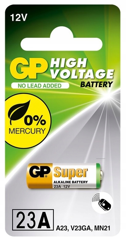 

Bateria alkaliczna Gp 12V 23A do Nice Smilo