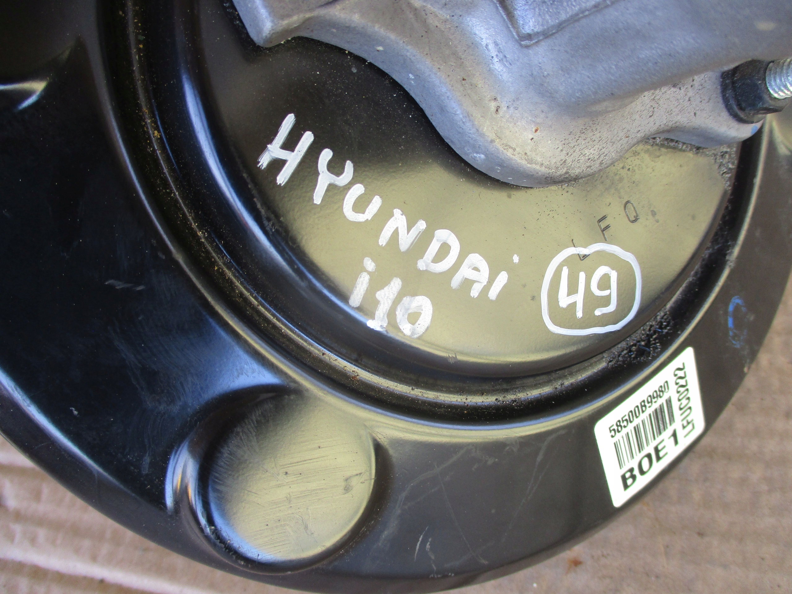 POMPA SERWO HAMULCOWA HYUNDAI I10 Typ samochodu Samochody osobowe