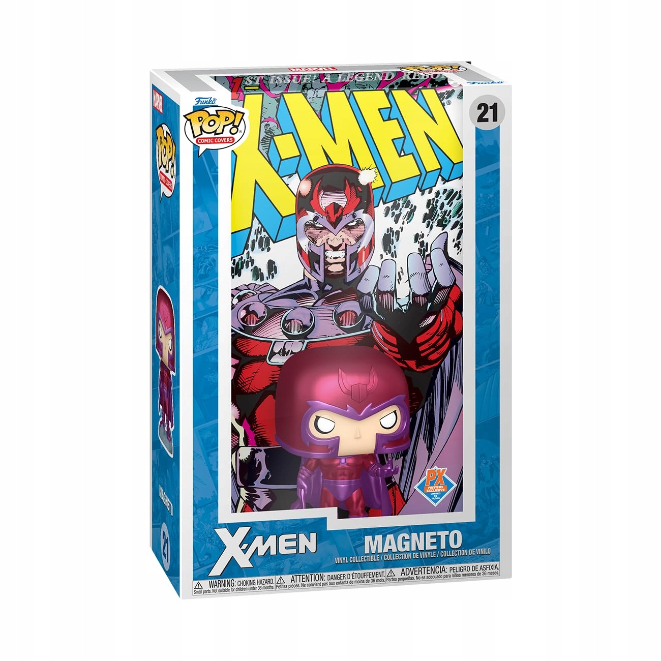 Figurka Funko Pop! X-Men Magneto #21 Cover deluxe plexi
