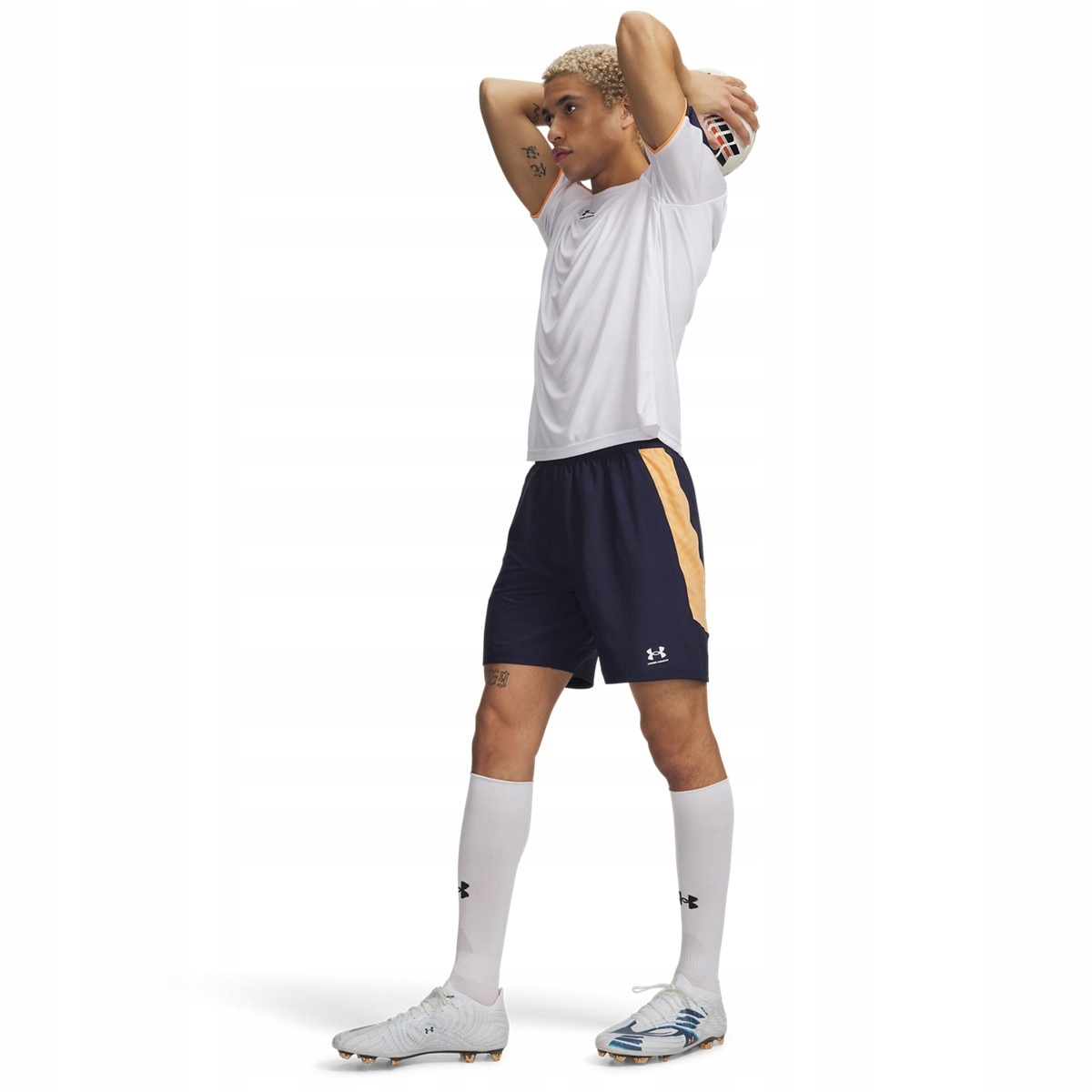 Męskie spodenki treningowe Under Armour Challenger Pro Shorts Granatowy M