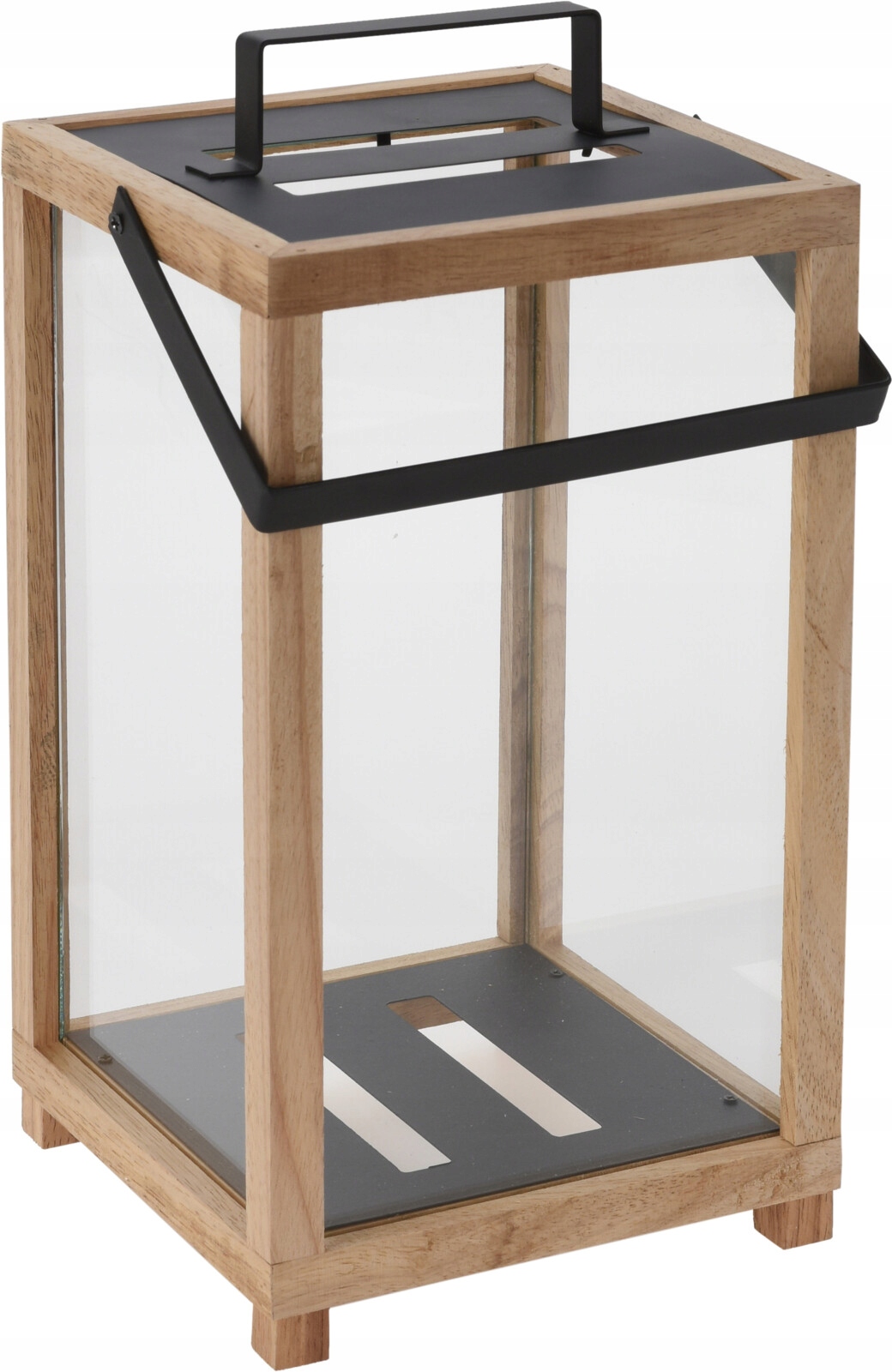 

Latarnia Dekoracyjna Drewniana Lampion 33CM