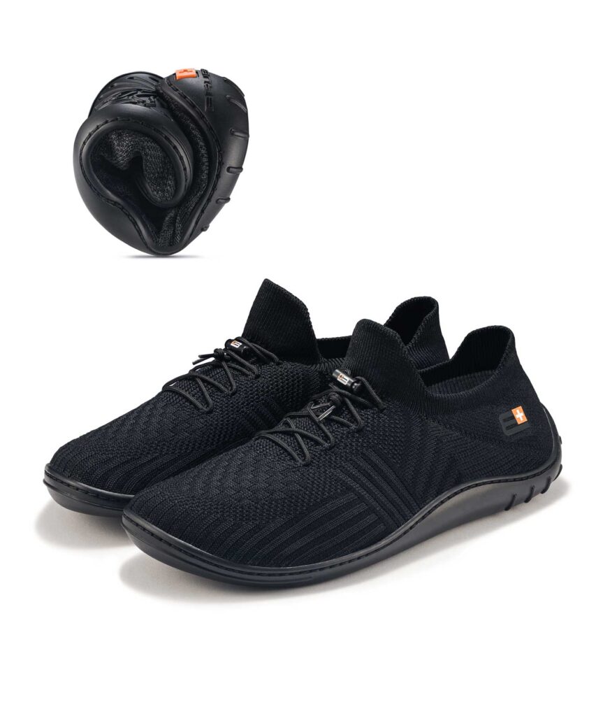 Brubeck Barefoot Merino Boty Black vel. 42