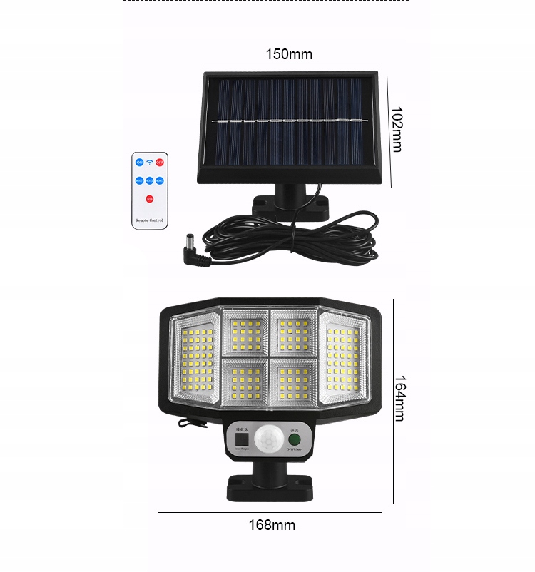 HALOGEN LATARNIA LAMPA SOLARNA ULICZNA SOLARNA LED Marka inna