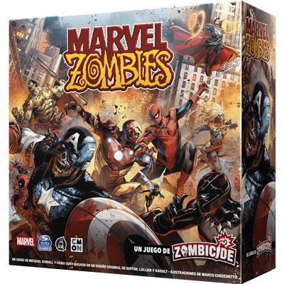 Gra planszowa Marvel Zombies: po hiszpańsku