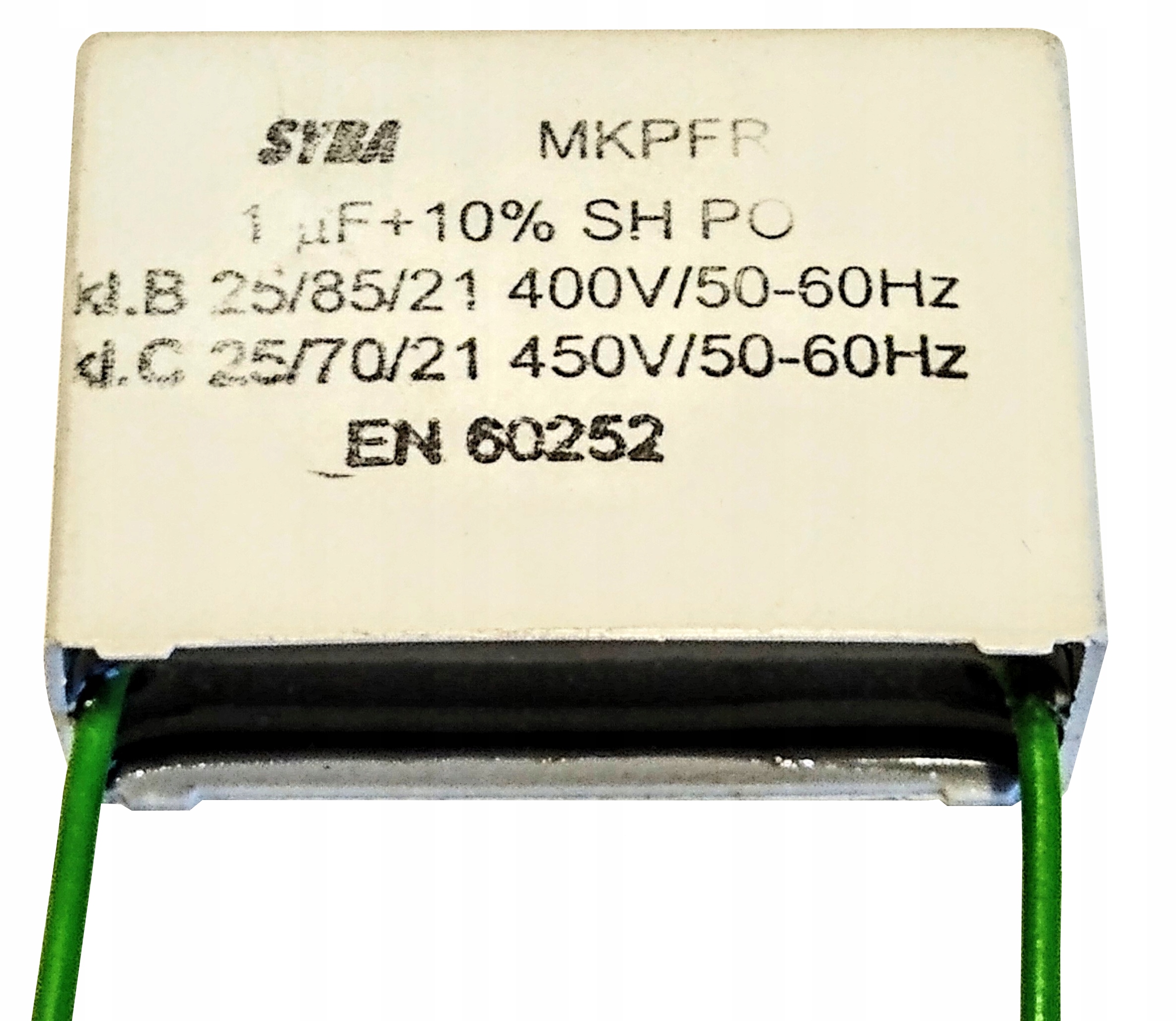 

Kondensator Rozruchowy 1uF 450V
