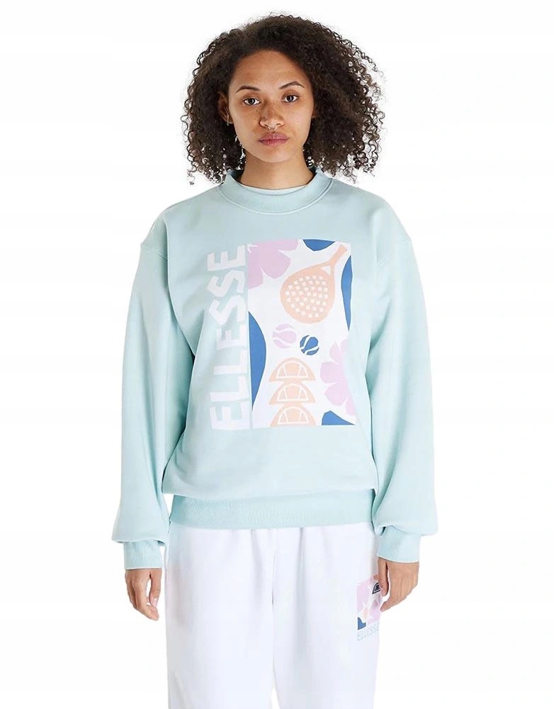 Mikina dámská Ellesse bez kapuce crewneck fleece Rosiello bavlněná