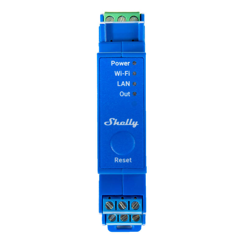 Relé Din Shelly Pro 1 Wi-Fi Bluetooth