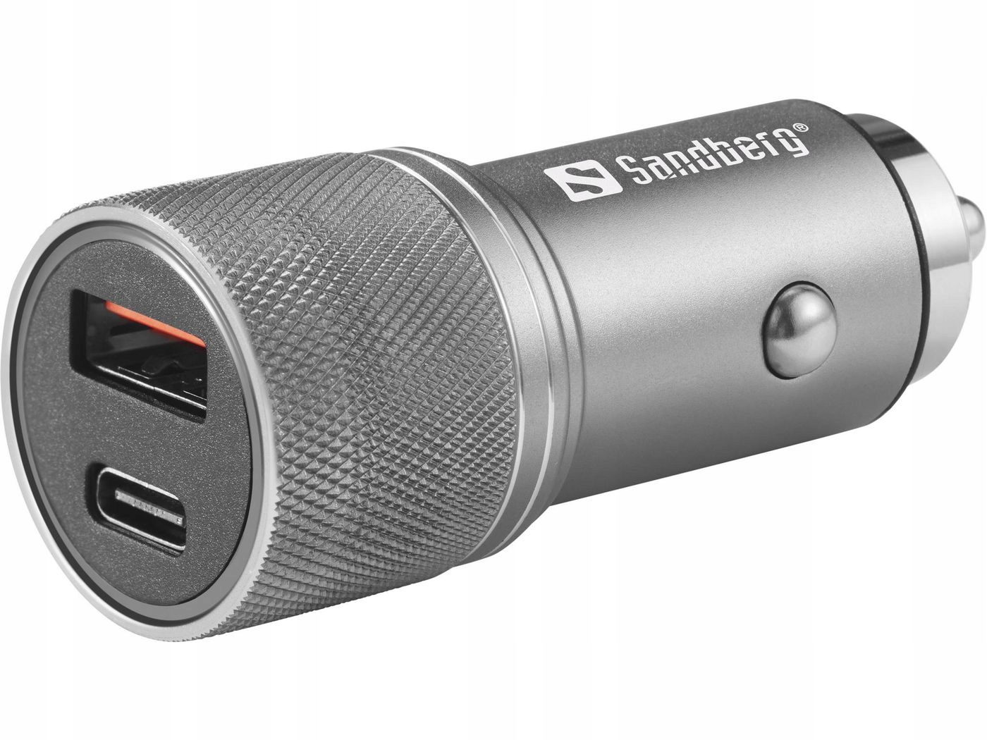 Sandberg Nabíječka do auta 1xQC3.0+1xUSB-C
