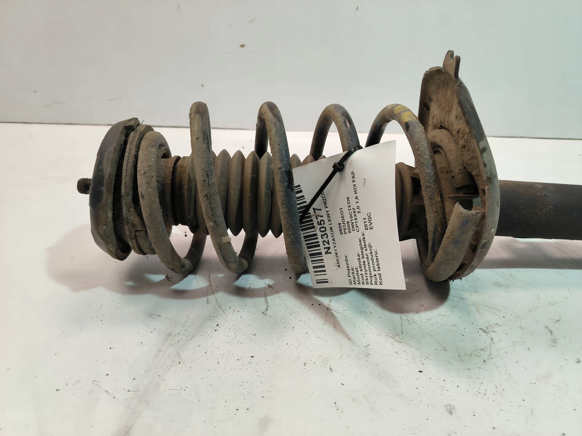 shock absorber left front PEUGEOT 5008 and