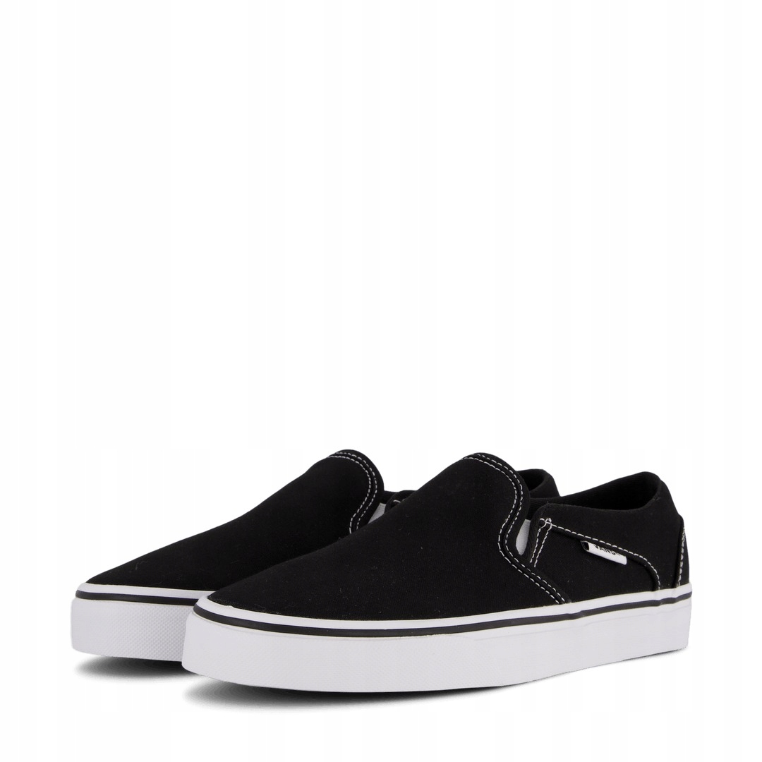 Vans Černé Pánské Nazouvací Tenisky S Bílou Podrážkou 42,5 6IA