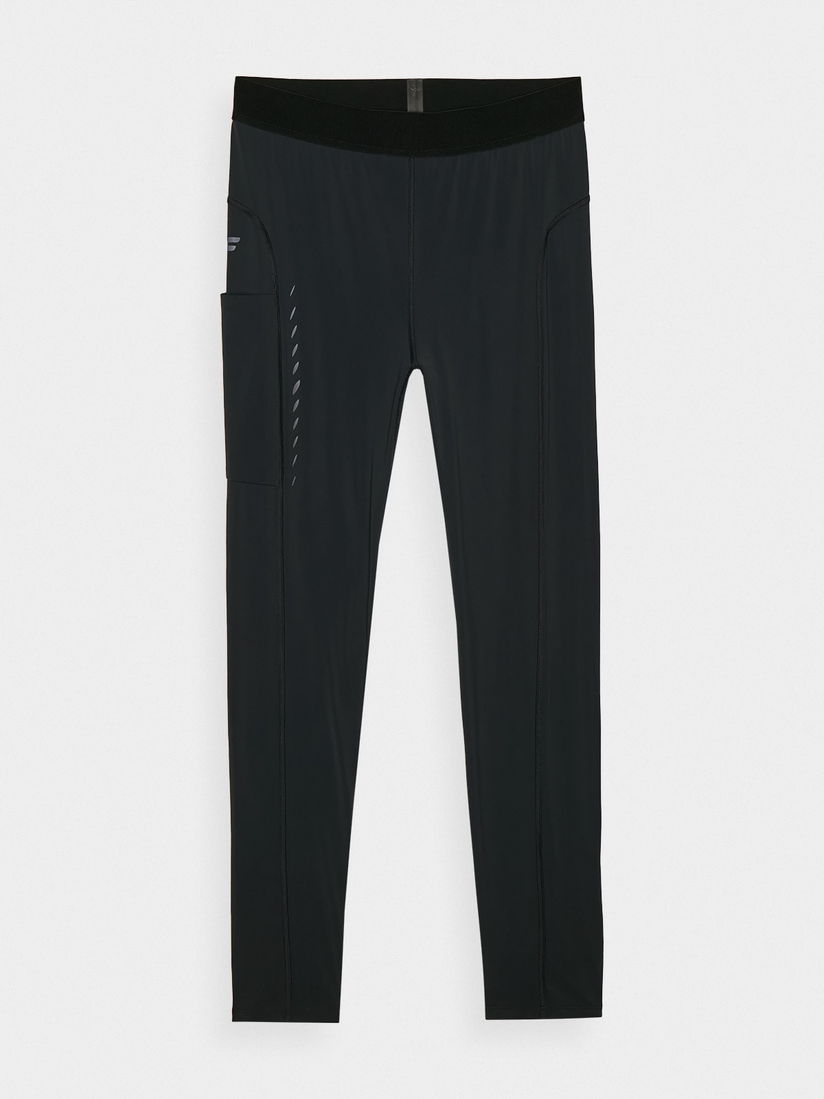 4F Getry legginsy męskie długie czarne 4FWAW24TFTIM270 R. L