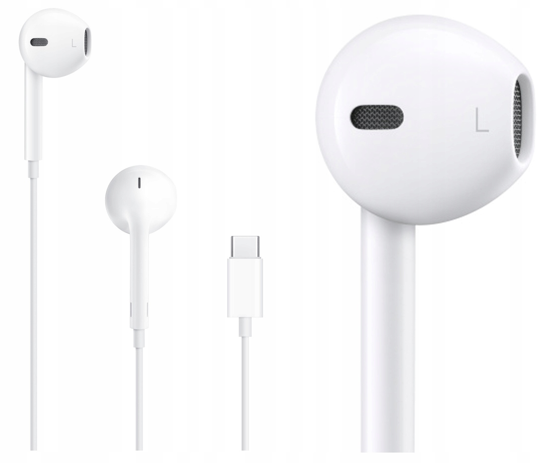 Apple Earpods białe do iPhone